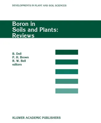 Produktbild von Boron in Soils and Plants: Reviews