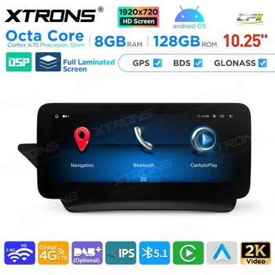 Produktbild von Xtrons QAM1240M12ECL Android Autoradio Mercedes E-Klasse C207 A207 10,25 Zoll