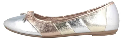 Produktbild von LadyPepp Ballerinas in Übergrößen Silber 2BB0882007 Silver Rose große Damenschuhe