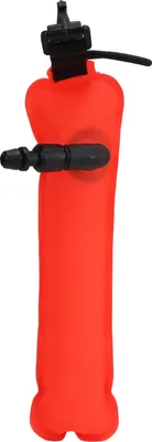 Obrázok produktu pre Mini Scuba Diving SMB Oberflächenmarker Boje wasserdichtes Nylon Hellfarbe hohe Sichtweite für Unterwasseraktivitäten Fluoreszenz Orange