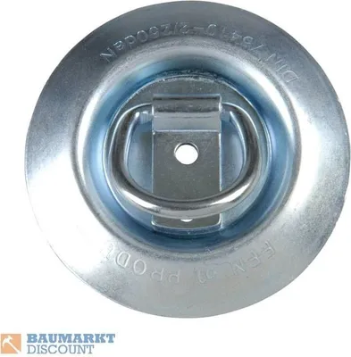 Produktbild von UNITEC Zurrmulde Basic mit Ring, stabil und vielseitig