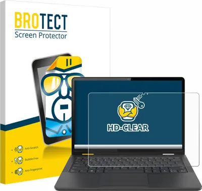 Produktbild von Für Lenovo 13w Yoga Gen 2 Schutzfolie BROTECT Displayschutz Display Schutz Folie Klar Transparent