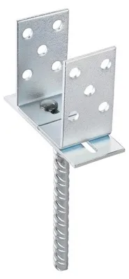 Zdjęcie produktu dla Levior Regulowana stopa słupka 80-160x100x200mm