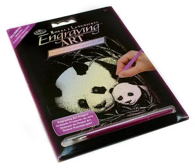 Produktbild von Kreativ-Gravur-Set - Pandas