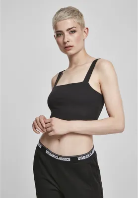 Zdjęcie produktu dla Urban Classics Ladies Cropped Top czarny - XL