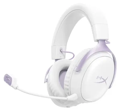 Produktbild von HyperX Cloud III S – Wireless Gaming-Headset (Lavendel), Lavender, China, Ohrumschließend, Geschlossen, 115 mm, 210 mm