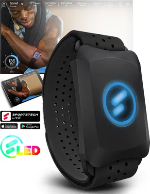 Produktbild von Sportstech Pulsmesser sPulse | Bluetooth & ANT+ | LED Feedback