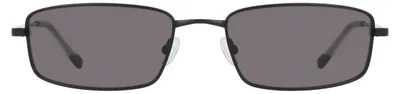 Produktbild von DKNY Women's Sunglasses DK119S - Black with Solid Smoke Lens