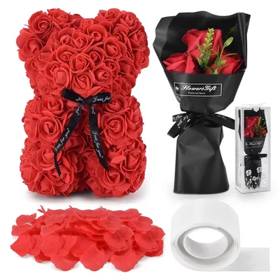 Image de 1000 pétales de rose artificiels pour occasions romantiques