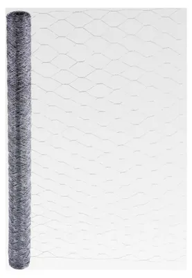 Produktbild von Sechseckgeflecht verzinkt 50mm 0,7mm Kaninchendraht Hasendraht (50cm, 50m)