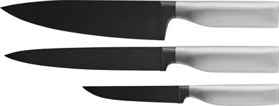 Produktbild von WMF Ultimate Black Messer-Set, 3-teilig 3201112336