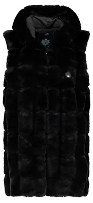 Productafbeelding van Geographical Norway WZ6794F/GN-Zwart: dames fleece trui in de kleur zwart