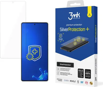 Produktbild von 3mk Display Antimikrobielle Schutzfolie SilverProtection+ für Poco F5 0,21mm Self-Heal