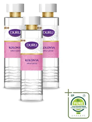 Obrázok produktu pre 3 ks dezinfekčného prostriedku na ruky Duru Eau de Cologne Kersenbloesem, 400 ml - veľké balenie