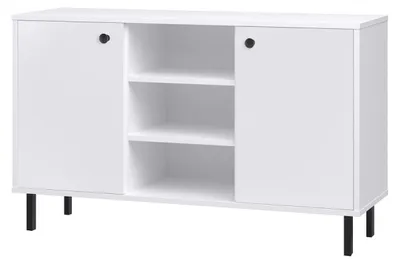 Produktbild von 1001Jouets Weißer zweitüriger Schrank
