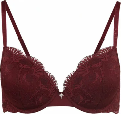 Produktbild von JOOP! Damen T-Shirt-BH Lovely darkred - Größe 85B
