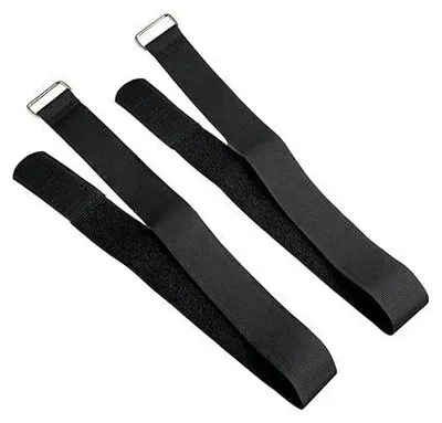 Zdjęcie produktu dla Opaski kablowe metalowe rzepem wielokrotnego użytku 70 cm 2 szt