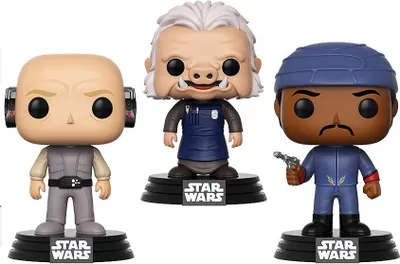 Produktbild von Funko Pop! Star Wars - Lobot, Ugnaught and Bespin Guard 3-Pack