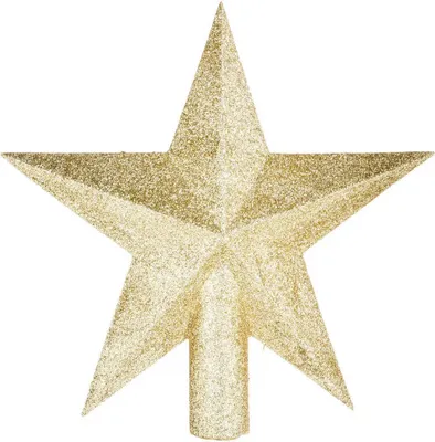 Produktbild von Weihnachtsbaumspitze Stern, 22 cm