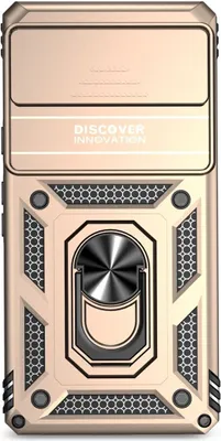 Immagine prodotto di Custodia König Design compatibile con smartphone, realizzata in plastica morbida, colore oro