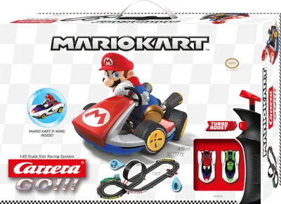 Zdjęcie produktu dla Carrera GO!!! Nintendo Mario Kart P-Wing - tor wyścigowy 4,9 m