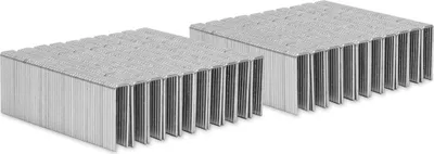 Produktbild von Vonroc Klammern – 1000 Stück – 20mm – Für elektrische Tacker – Universeller Standard - Kompatibel mit VONROC SG503DC
