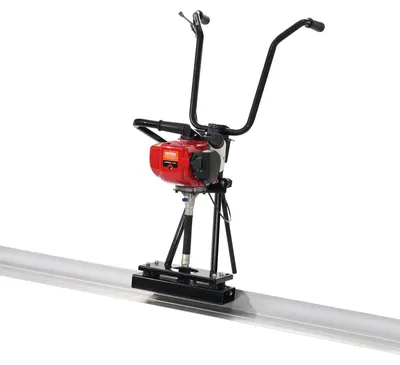 Immagine prodotto di Macchina per massetto in calcestruzzo a gas VEVOR con piastra in alluminio da 2445 mm, set di bordi livellanti, motore a vibrazione a 4 tempi per la finitura del cemento, 6500 giri/min