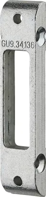 Image de Gâche auxiliaire à défoncer pour porte bois, haut et bas, 81x18x8.5mm, Secury auto, 9-34136-18-0-1 - FERCO by THIRARD