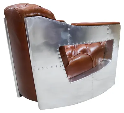 Obrázok produktu pre Chesterfield kreslo tlačidlo uzavreté sedenie ošumelé ročník tan pravá koža