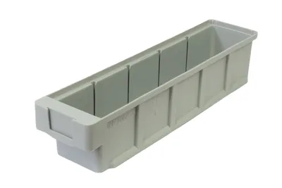 Produktbild von Regalkasten VKB 600x 93x83 mm - grau, aus Polypropylen