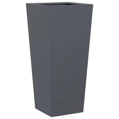 Produktbild von vidaXL Pflanzkübel Anthrazit 35x35x75 cm Stahl