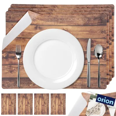 Zdjęcie produktu dla Podkładka na stół Orion Podkładka na stół prostokątna 43x30 cm 4 szt.
