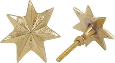 Produktbild von Doing Goods Oda Star Knauf - Gold Shiny | Sontige Dekoartikel
