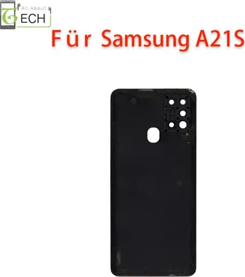 Produktbild von Für Samsung Galaxy A21S SM-A217 Akkudeckel Backcover Rückseite + Dichtung schwarz
