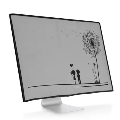 Produktbild von kwmobile 27-28" Monitor Hülle - PC Bildschirm Schutzhülle für 27-28" Monitor - Computer Cover Case