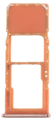 Immagine prodotto di Supporto per scheda SIM per Samsung Galaxy A70 Orange Card Tray Micro SD Ricambio