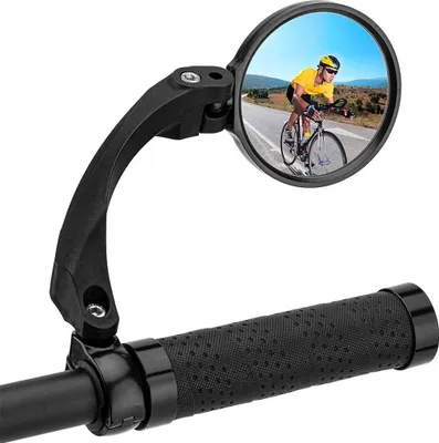 Obrázok produktu pre Rockbros 26210001004 Zrkadlo Na Bicykel, Pravé, Zadné - Čierne