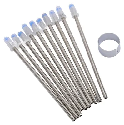 Kugelschreiber-Minen 0,5 mm D1, 10 Stück mit Pinzette