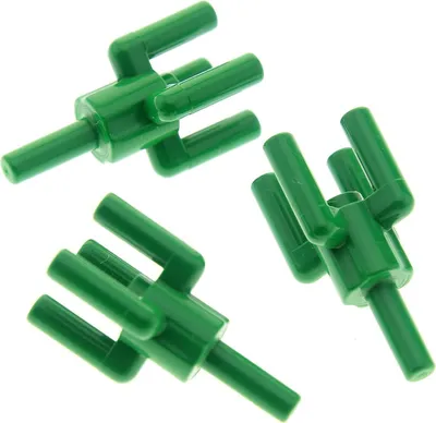Produktbild von 3x Lego Palmen Baum Spitze grün Lampen Laterne Fackel Halter 4258355 2566
