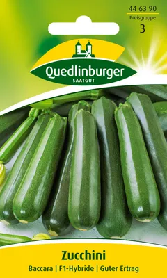 Produktbild von Zucchini Baccara | Zucchinisamen von Quedlinburger