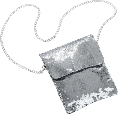 Produktbild von Pailletten-Handtasche - silber