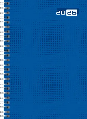 Image de 2026 Rido Calendrier livre futura 2 A5 papier bleu