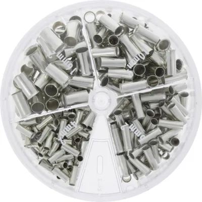 Immagine prodotto di Scatola di distribuzione con capicorda DIN 46228 parte 1 non isolati, forma A lunghezza 9-12,0 mm - 1 pezzo