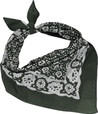 Produktbild von Betz Nickituch Bandana Halstuch mit klassischem Paisleymuster 55x55 cm, grün