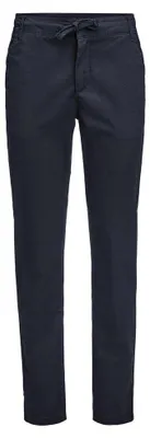 Image de James Harvest - Pantalon chino "Freehold" pour femmes, modèle ET192 (25R), couleur marine