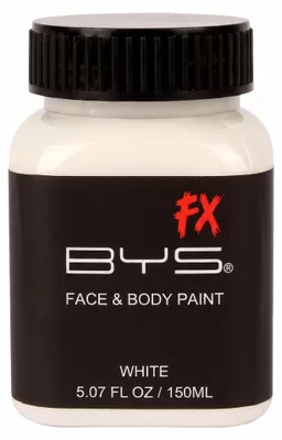 Productafbeelding van Witte FX-make-up voor gezicht en lichaam, 150 ml - One size