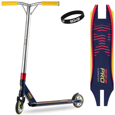 Immagine prodotto di Monopattino Extreme Scooter SOKE PRO blu navy e rosso