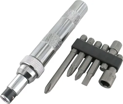 Zdjęcie produktu dla Mini wkrętarka udarowa Buzzetti z końcówkami w zestawie