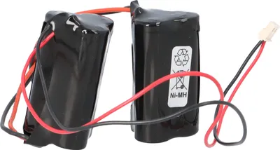 Produktbild von Akku für Notleuchten passend zu Beghelli 415393001 NiMH 7,2V 1800mAh D1x3x2 mit Kabel und Stecker