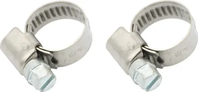 Produktbild von 2x Edelstahl Schlauchschelle 10-16mm 3/8 Zoll Schlauchklemme